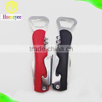 Multi Purpose Promotional Stainless Steel Wine Opener