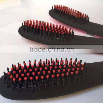 100% Original Lcd Hair Straightener Brush Comb photo-2