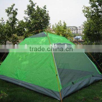 OEM Double Layer Double Door Aluminium Pole Tent folding Tent portable camping tentUD16034