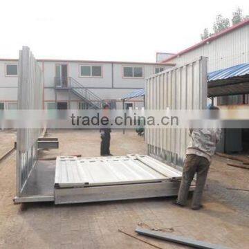 flat pack modular sandwich panel foldable container house