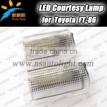 LED car door light for crown(05-08), 12V DC FT86 door courtesy light