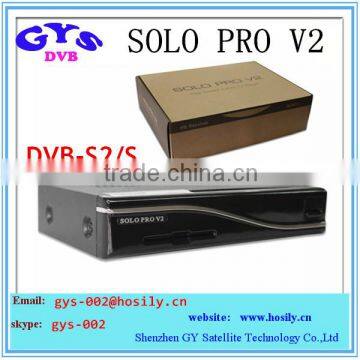 Version 2 SOLO PRO HD solo pro v2 satellite receiver DVB-S2 single tuner Enigma 2 Linux OS set top box solo pro v2