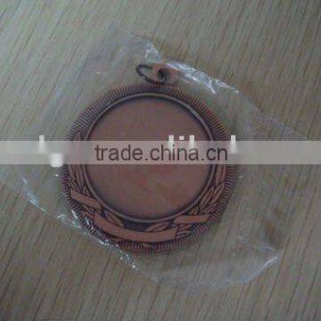 Blank Sports Event medal, blank medal with ribbon