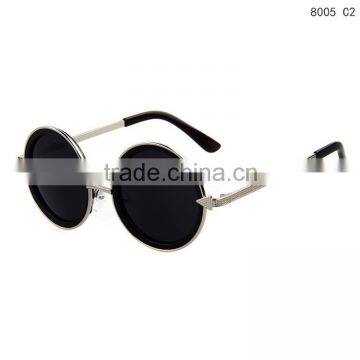 Custom made fashion round sunglasses