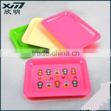 Promotion Safe Plastic Fast Food Serving Trays