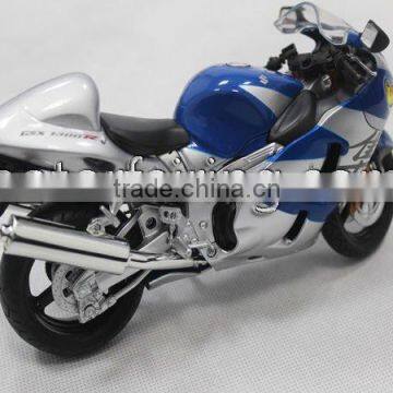 Suzuki gsxr1000 blue Motorcycle model for home decoration