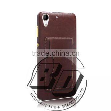 Fashionable Popular Pu Leather Kickstand Card Pocket on Back Cover For HTC Desire 728 Lowest Price photo-2