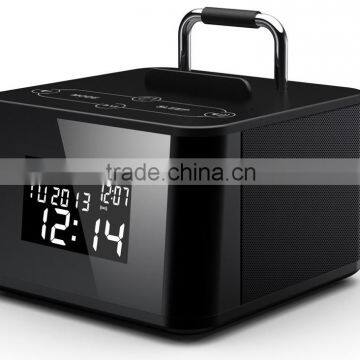 Squre Shape Bluetooth Speaker With Alarm photo-3