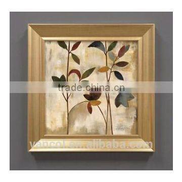 Wood framed and stretched cheap canvas oil paintings