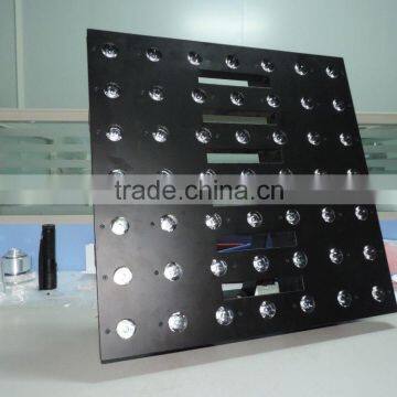 LED matrix lighting 7x7 pcs 3W LED, LED Array Background wall, good sales in world now