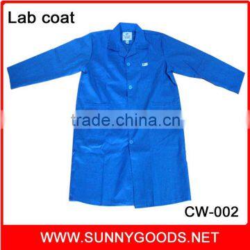 blue 100% polyester coat women