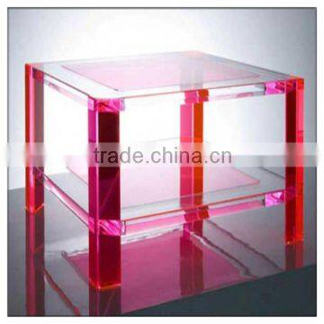 china manufacture lucite perspex acrylic table