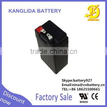 rechargeable long life LED battery 4v 2ah