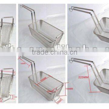 Commercial deep fry basket for fat fryer , french fries basket