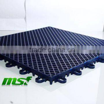 Factory price double layers flooring tile used volleyball sport court