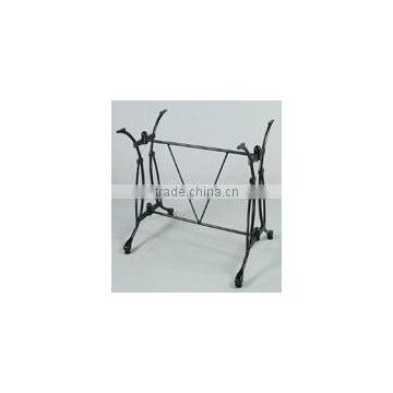 cheap cast rectangle cast aluminum table base CA108v