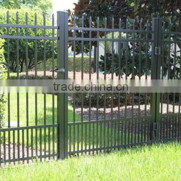 Black Aluminum Fence, Carved Aluminum Panels