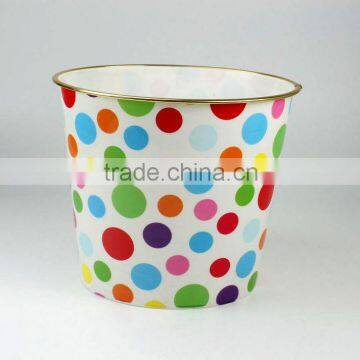 Plastic oval shape waste bin