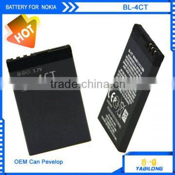 Full Capacity Low price BL-4CT Mobile Battery for Nokia /2720F/3720/5310XM/5630XM/6600F