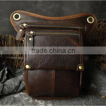 Boshiho Waist Pack Vintage Leather Pouch photo-6