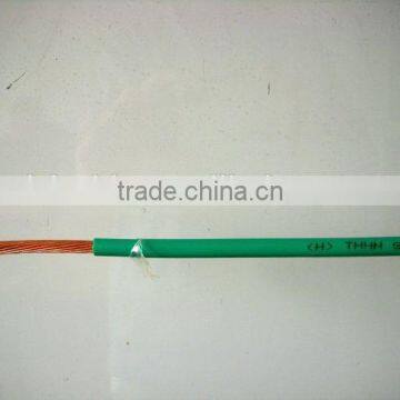 6awg thhn wire pvc insulation electric copper wire