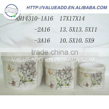 Competitive price colour glazed ceramic flower pot best sale online