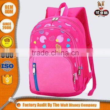 Pink Satchel Backpack Kids School Backpack Bags for Girls photo-2