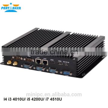 Fanless i3 industrial MiNi PC with dual core