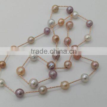 Decorative Elegant Women Silver Different Types of Pearls