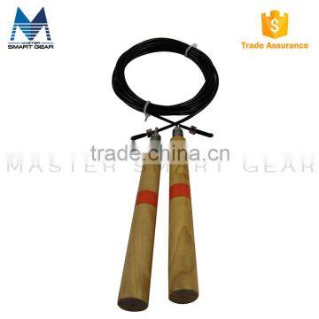 Crossfit Cheap Wooden Handle Jump Rope