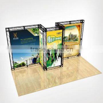 Trade show display steel aluminum truss exhibition booth