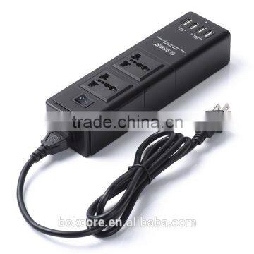 2015 OEM/ORICO Wholesale ORICO HPC-2A4U 2 outlet electrical power strip plus 4 USB HUB surge protector