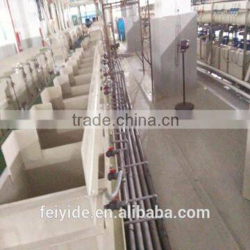 Feiyide Manual Barrel Electroplating Line for Copper Plating