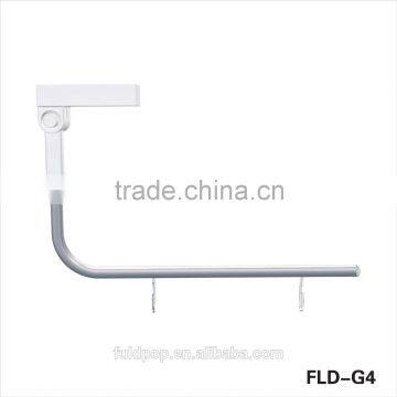 Banner magnetic clip holder for shelf