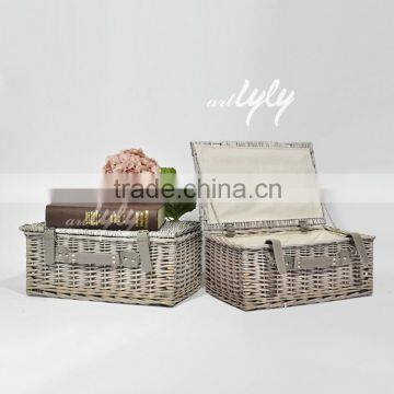 mini wholesale cheap empty wicker gift basket for sale