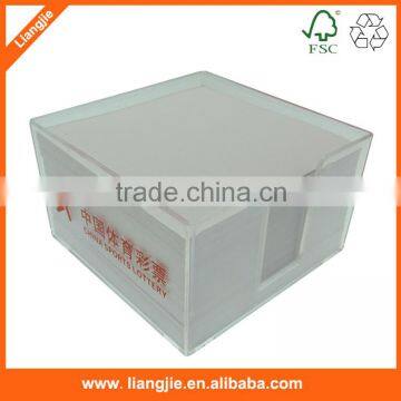 Custom Memo With Holder, Printed Memo Block, Promotional Memo Pad With Plastic Holder photo-6