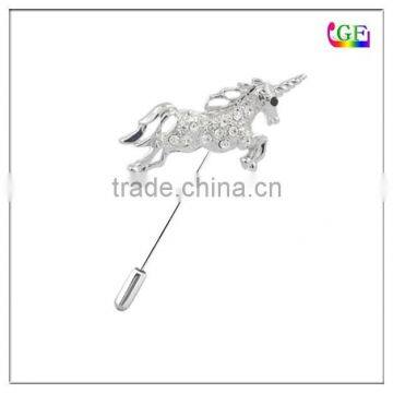 Unicorn tie pins tie stick pins/ tie badge with long needle