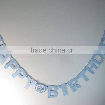 The big one happy birthday letter banner , pack of 1
