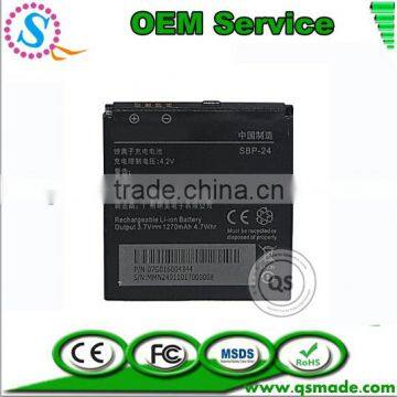 gb/t 18287-2013 mobile phone battery Original Standard Mobile Phone Battery 1270mAh SBP-24 For ASUS T10 Batteri AKKU Accumulator