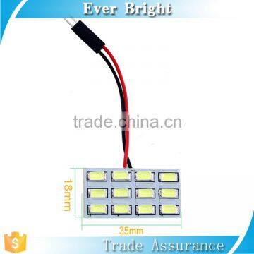 12smd 5730 Festoon T10 Led Light Bulb Led Car Roof Light 12v Led Pannel Light photo-3