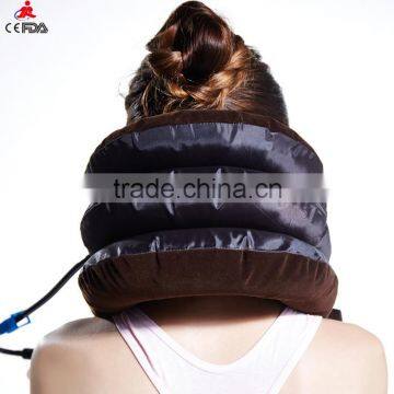 Soft Portable Inflatable Neck Rest Cushion U Pillow Support Car Flight Travel photo-5