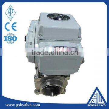3 Inch Threaded 3 pc Electric Ball Valve photo-3