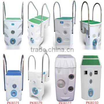 Pool full set filtration system with LED underater light and cleaning swimming pool filter