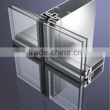 T3-T8 Temper and Application curtain wall system