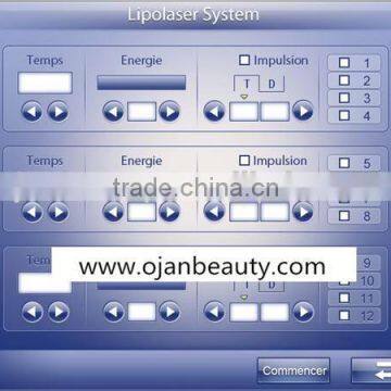 2016 Hotsale 208 Diode Laser 980 and 650nm Diode Lipo Laser Slimming Machine photo-2