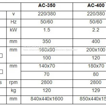 aluminum profile cutting machine AC-350/400/450