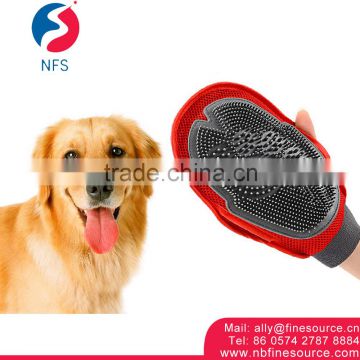 Dog Body Shower Glove True Touch Deshedding Bath Pet Grooming Glove