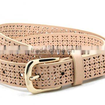 Fashion Lady PU Printed Flower Belt Women pu Waist Belt photo-5