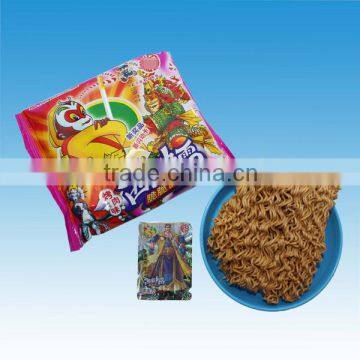 Kid barbecue flavor fried puffed healthy crisp noodle wholesale korean snacks