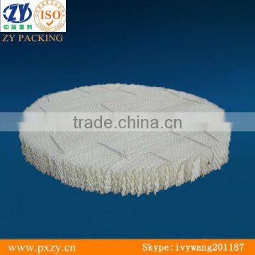 Plastic structured packing,plastic corrugation packing,tower internal